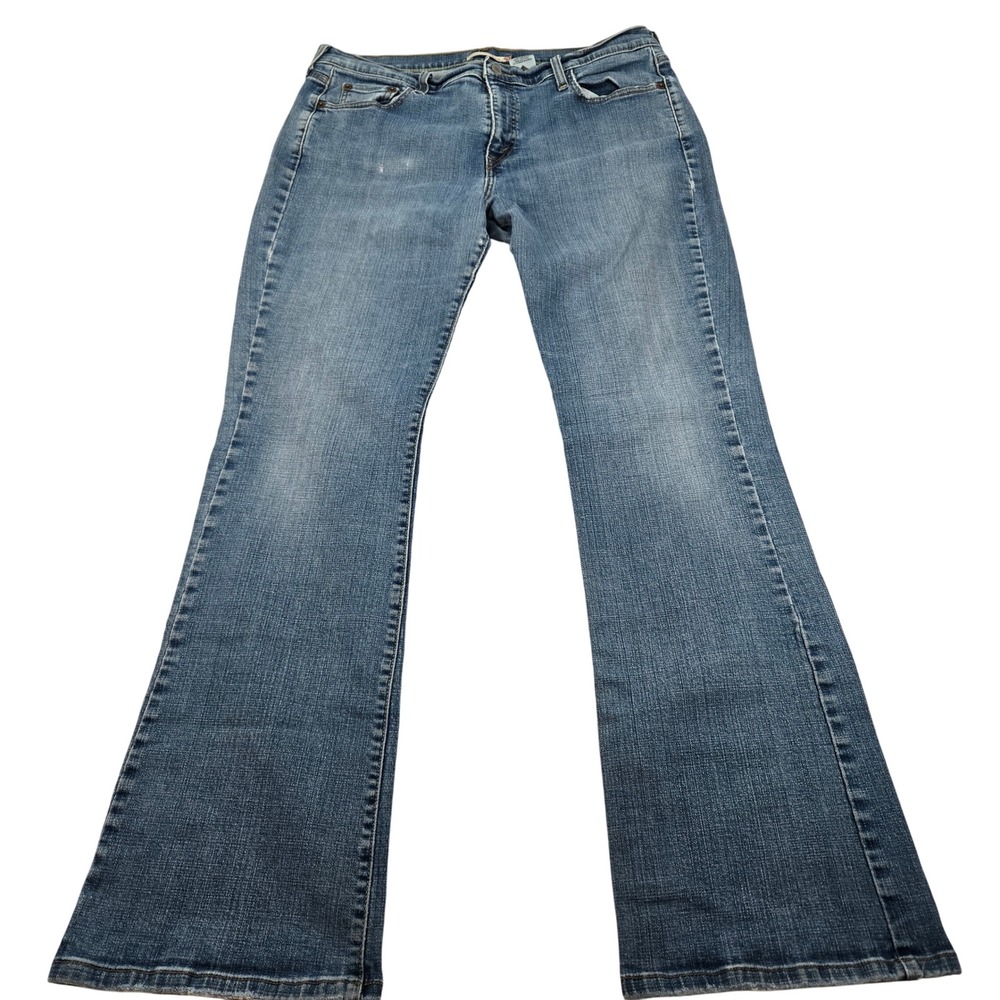 VTG Y2K Levis 515 Bootcut Jeans 14L‎ Blue Denim Mid Rise Cotton Brazil Retro